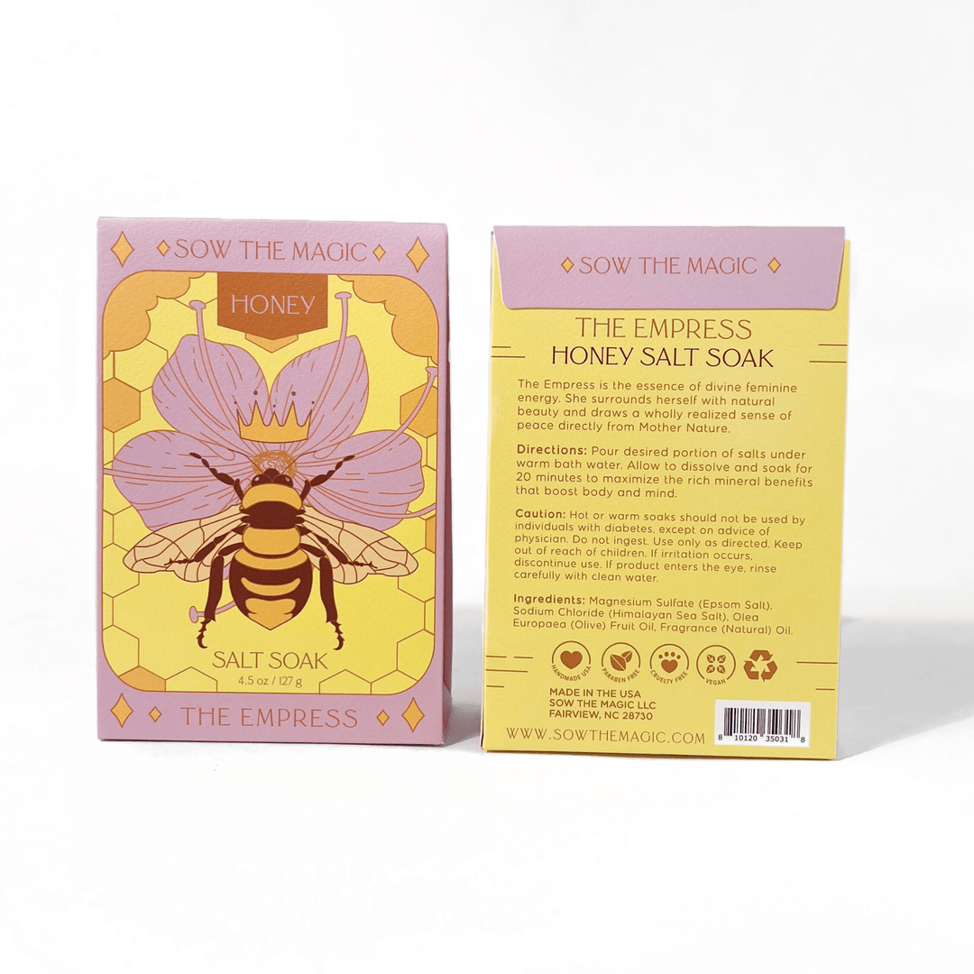 The Empress Bee Salt Soak in Honey - Echo Market