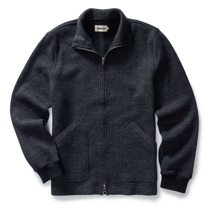 The Evans Jacket | Navy Birdseye Wool - Echo Market