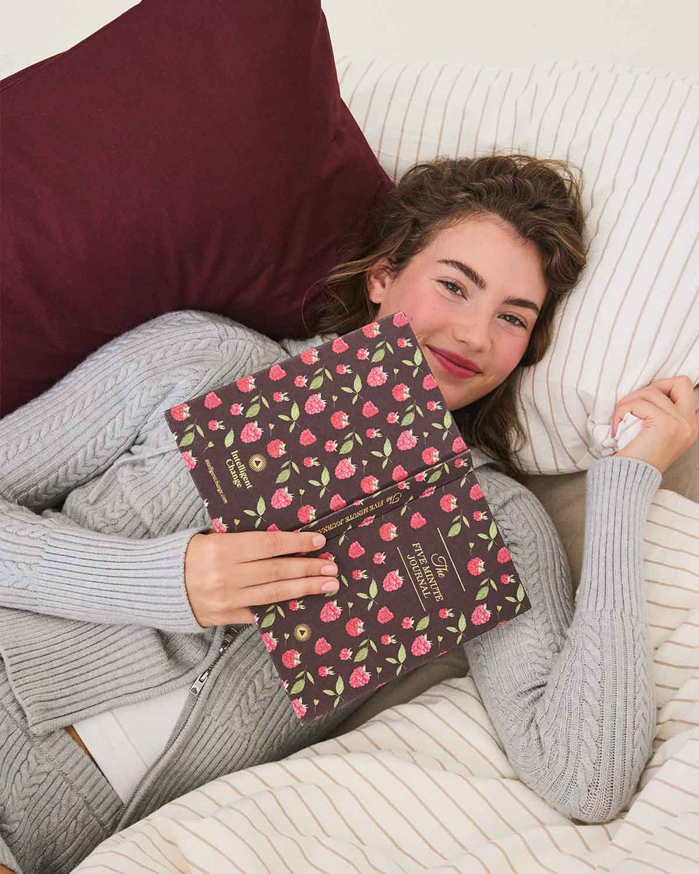 The Five Minute Journal | Mocha Raspberry - Echo Market