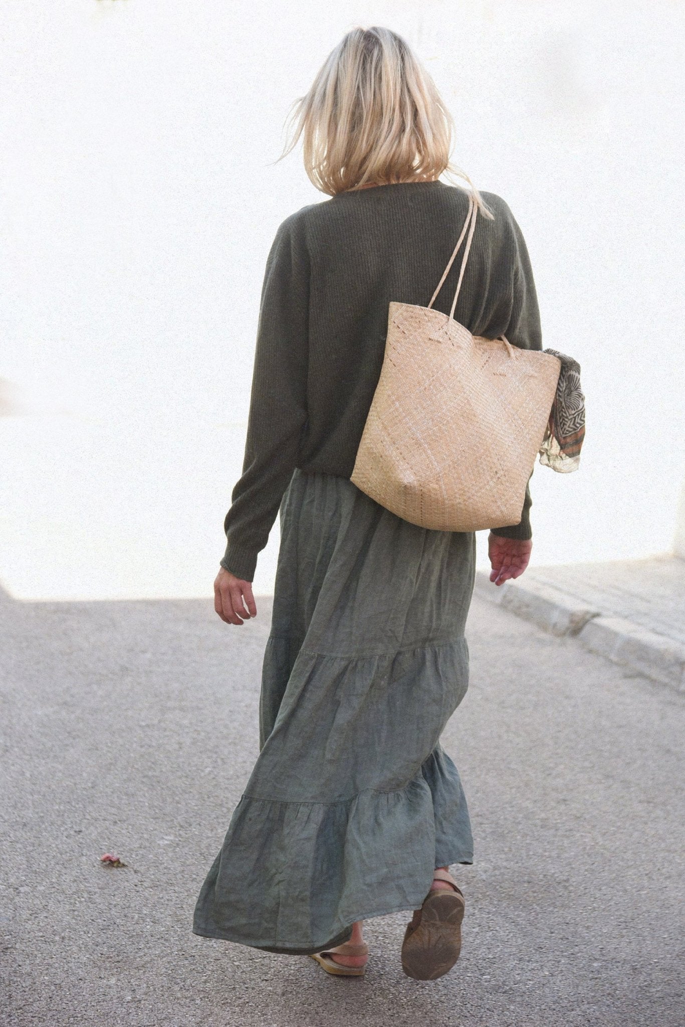 The Florence Linen Skirt | Fern - Echo Market
