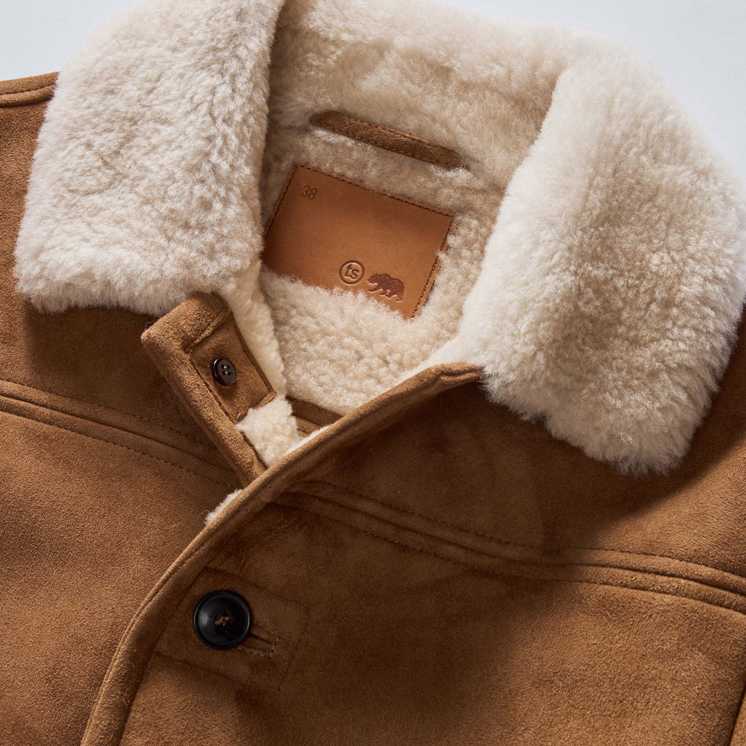 The High Plains Coat | Walnut Shearling - Echo Market