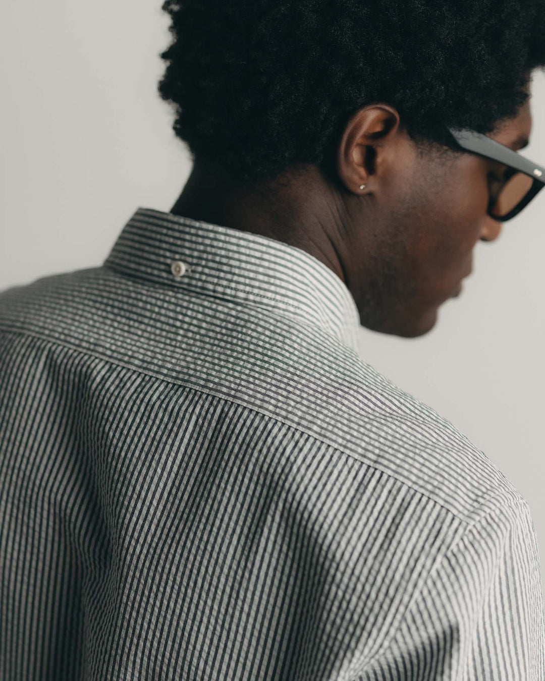 The Jack | Navy Stripe Seersucker - Echo Market