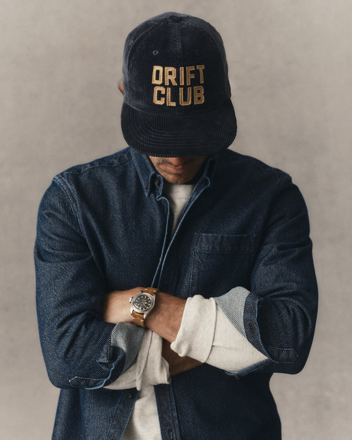 The Jack | Rinsed Indigo Japanese Jacquard Dot - Echo Market