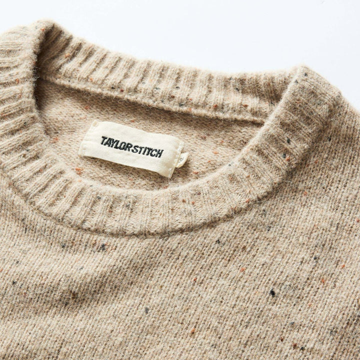 The Lodge Sweater | Sand Donegal - Echo Market