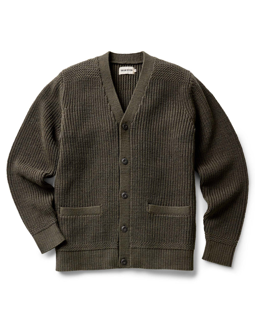 The Mariner Cardigan | Heather Loden Slub - Echo Market