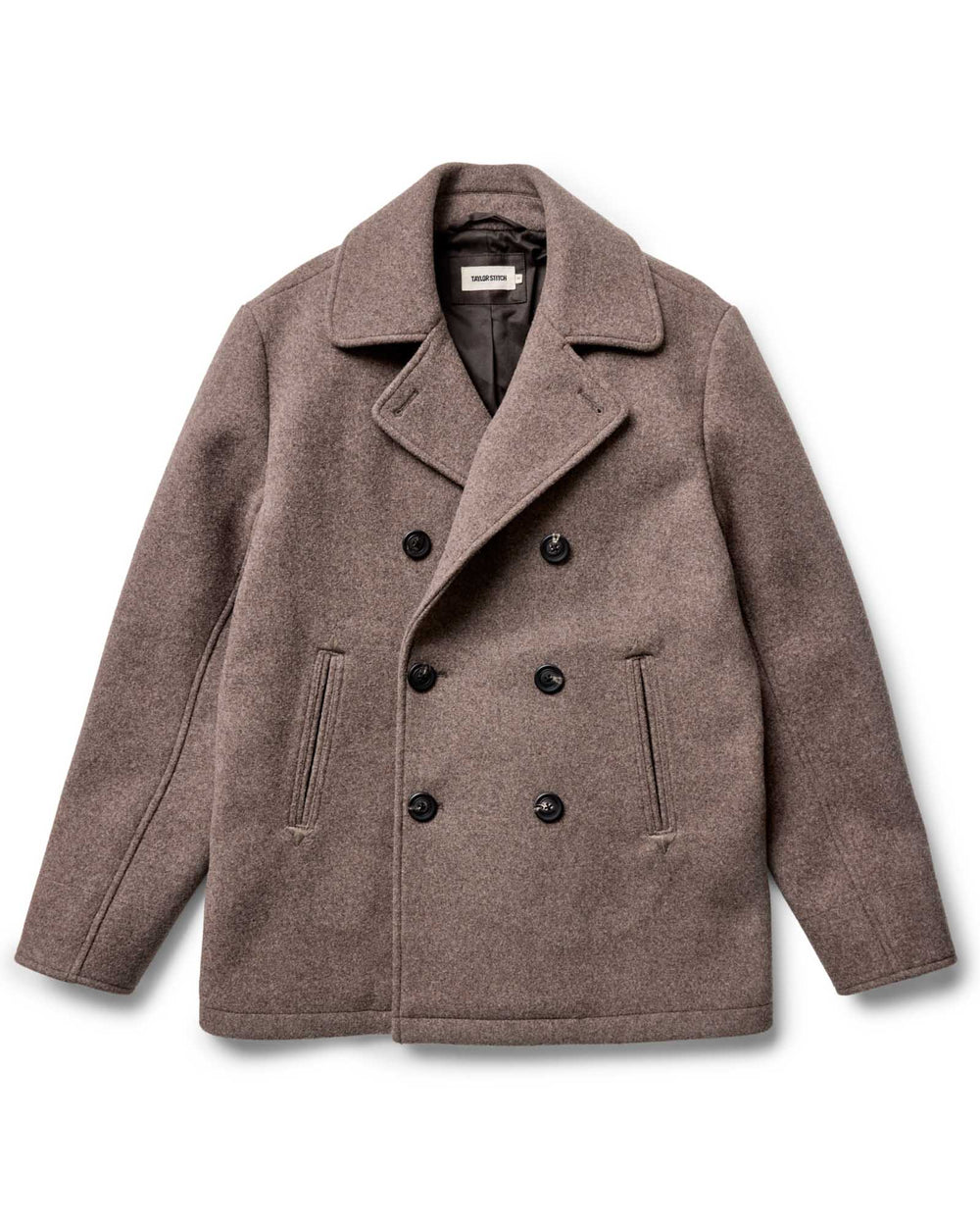 The Mariner Coat | Sable Melton Wool - Echo Market