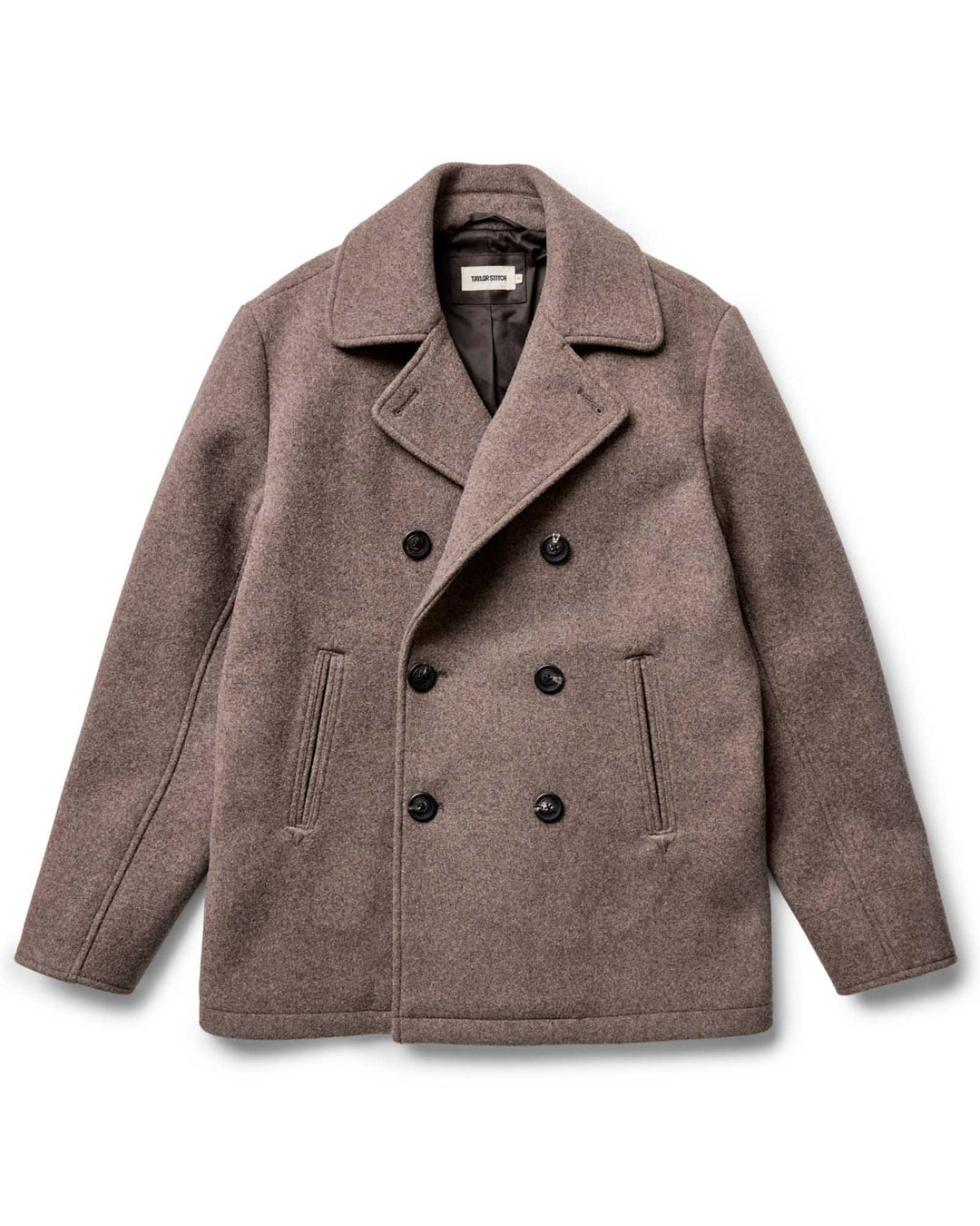 The Mariner Coat | Sable Melton Wool - Echo Market