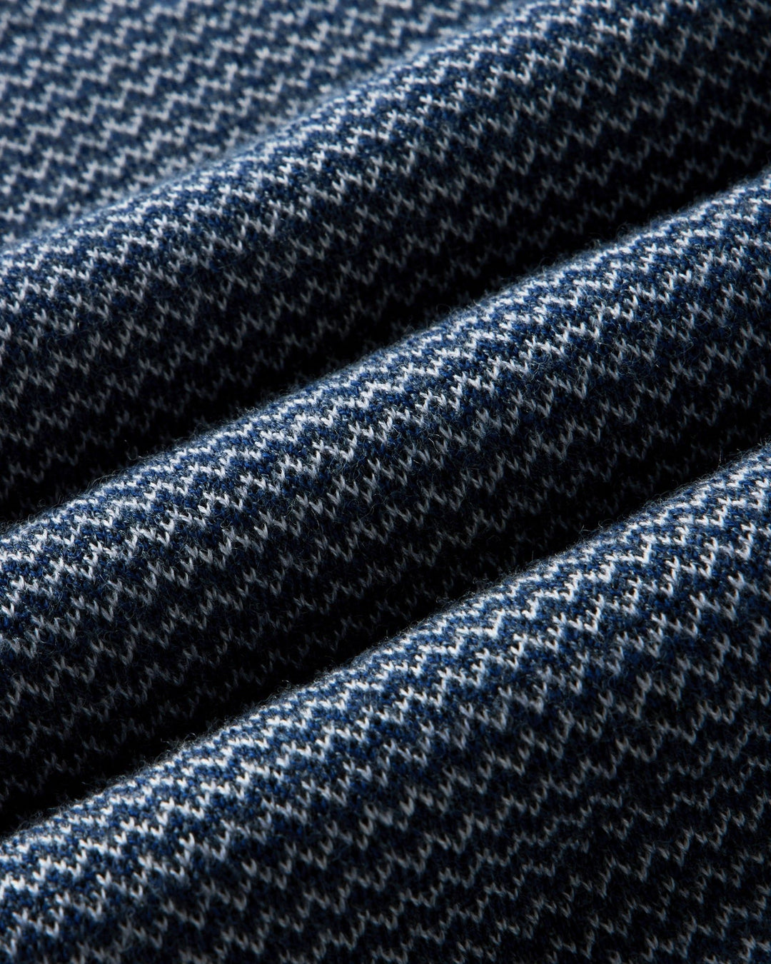 The Newton Sweater Polo | Navy Birdseye Merino - Echo Market
