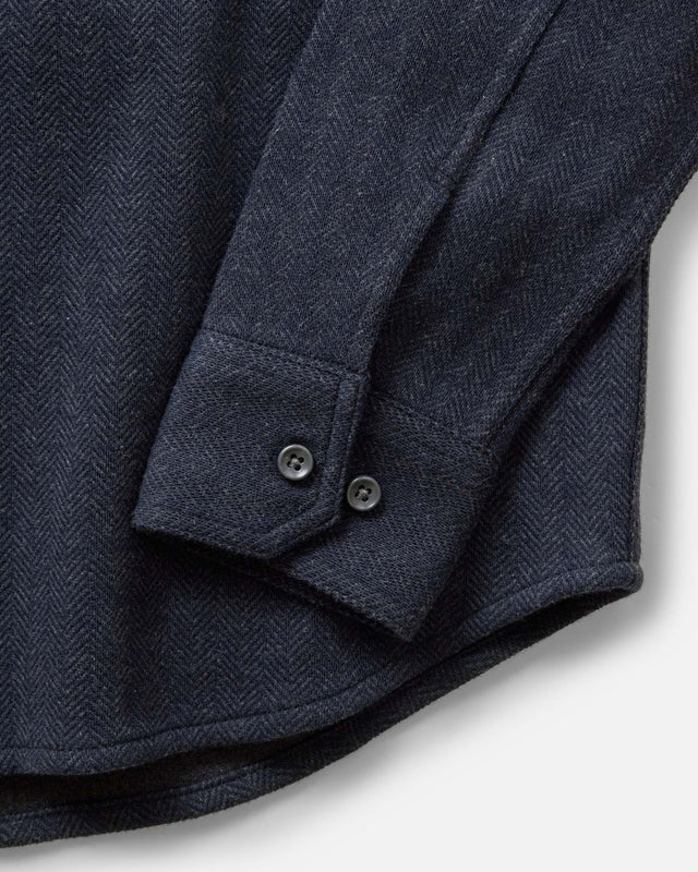 The North Shore Knit Shirt | Heather Navy - Echo Market