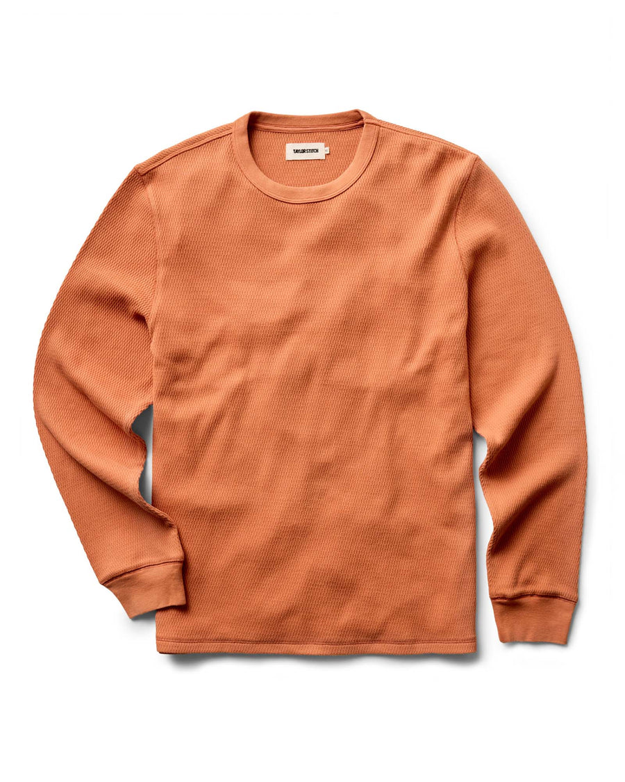 The Organic Cotton Crew | Summit Orange Waffle - Echo Market
