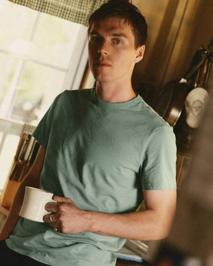 The Regenerative Cotton Tee | Faded Pine - Echo Market