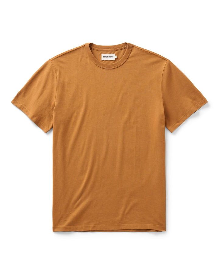 The Regenerative Cotton Tee | Saffron - Echo Market