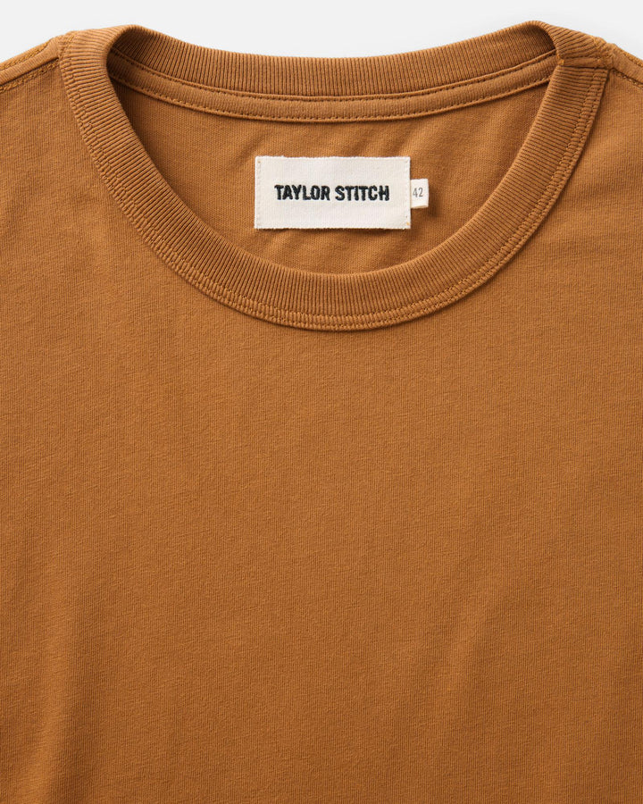 The Regenerative Cotton Tee | Saffron - Echo Market