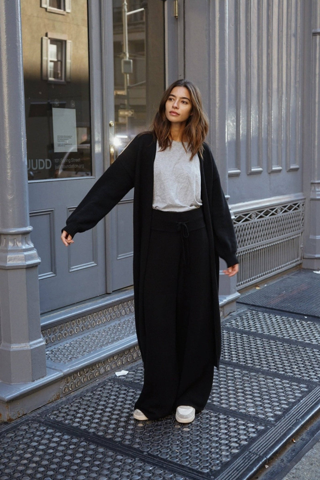 The Rocio Cashmere Pants | Noir - Echo Market
