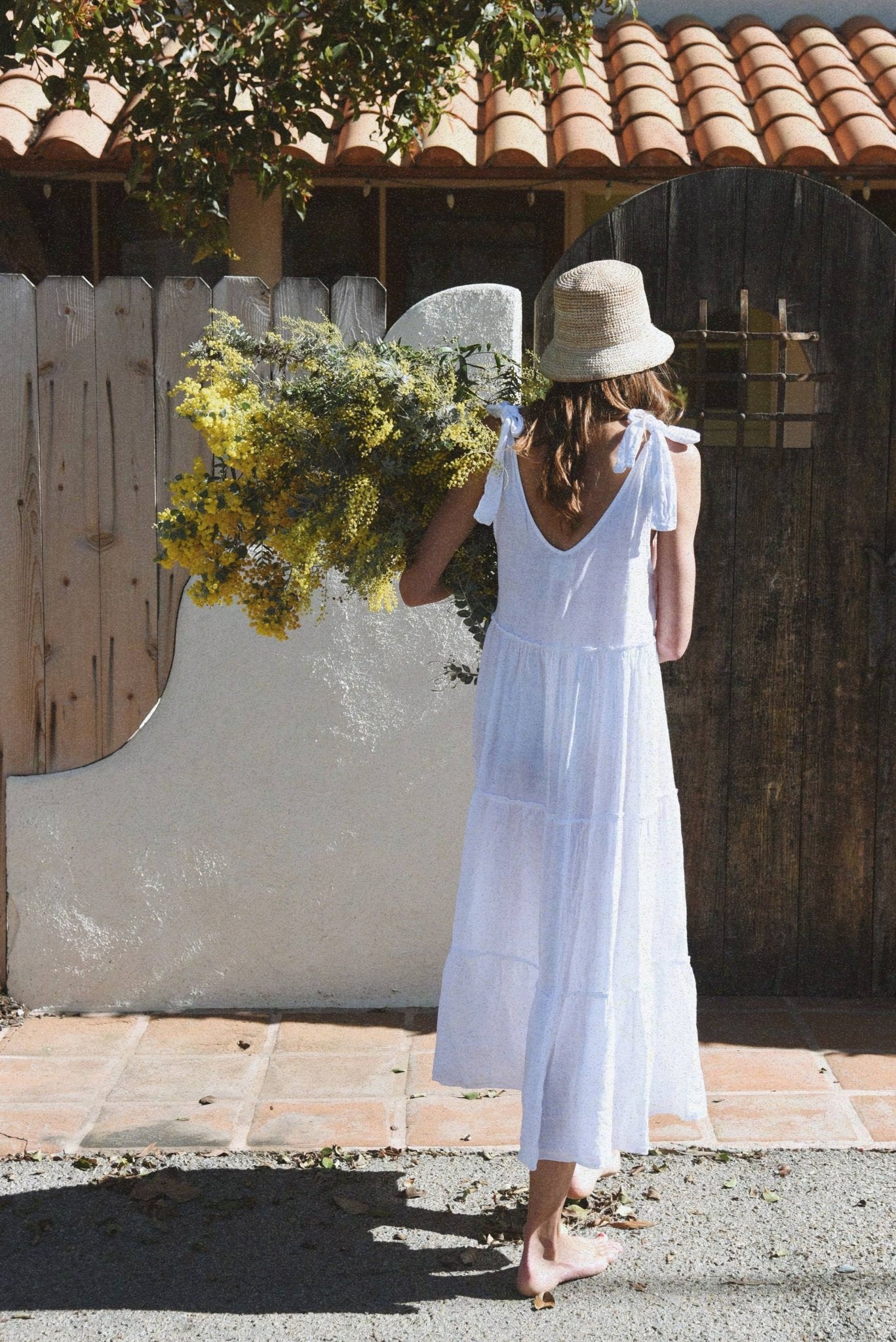 The Sevilla Dress | Blanco - Echo Market