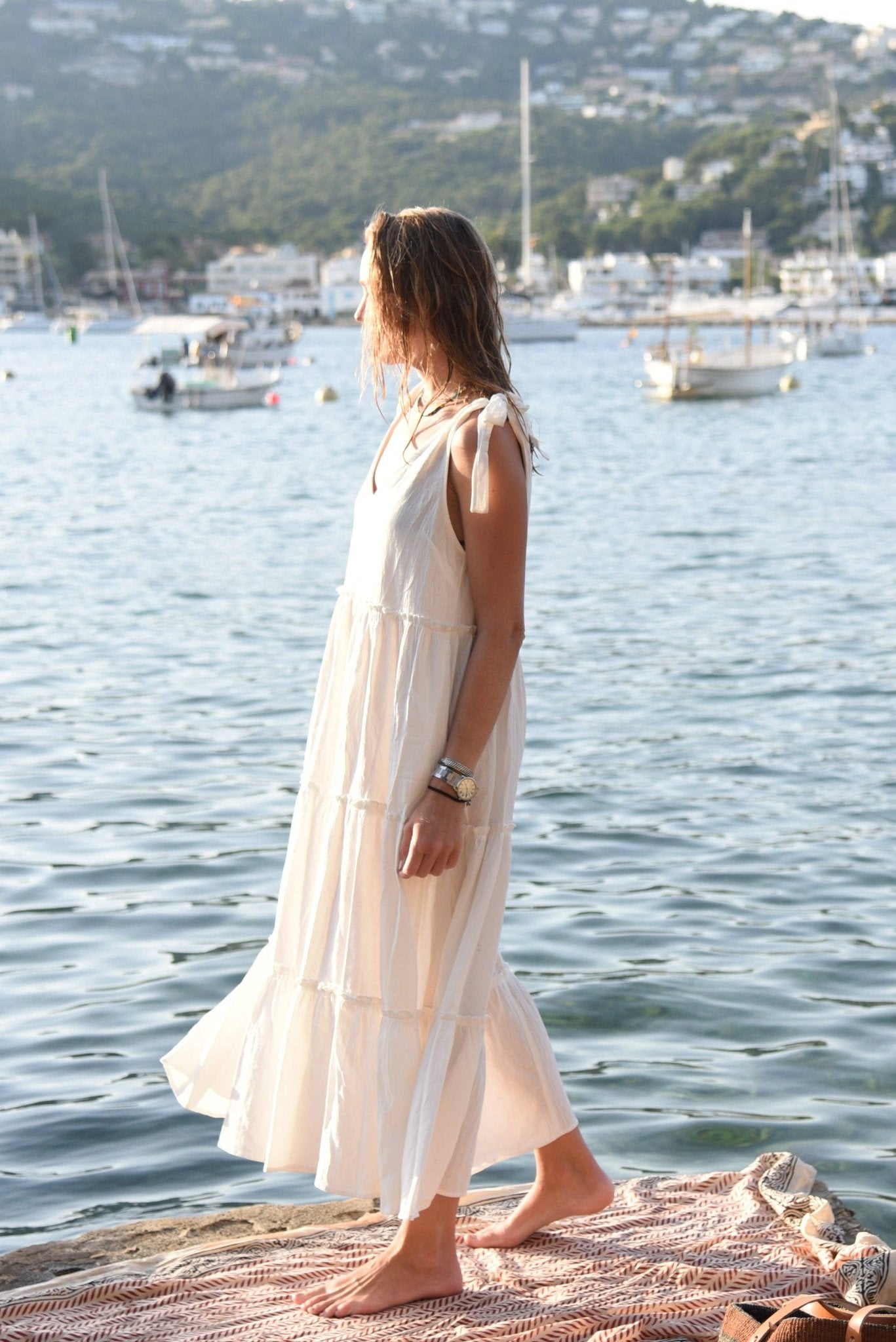 The Sevilla Dress | Blanco - Echo Market
