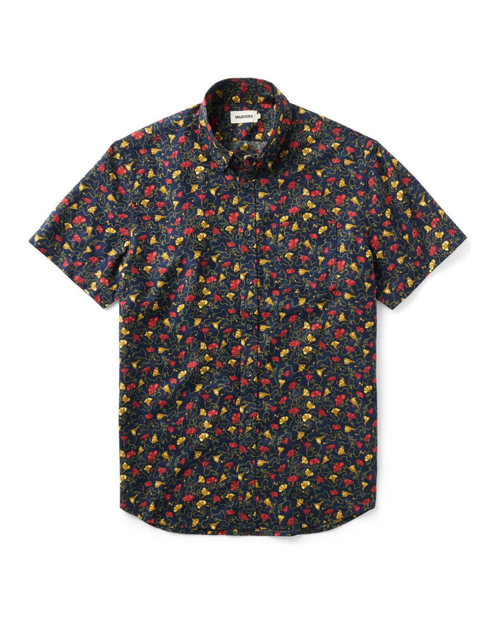 The Short Sleeve Jack
in Vintage Bloom with colorful floral pattern on a white background