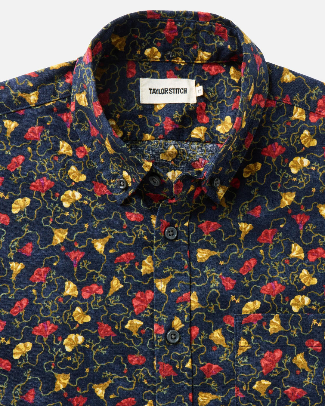 The Short Sleeve Jack
in Vintage Bloom on a white background