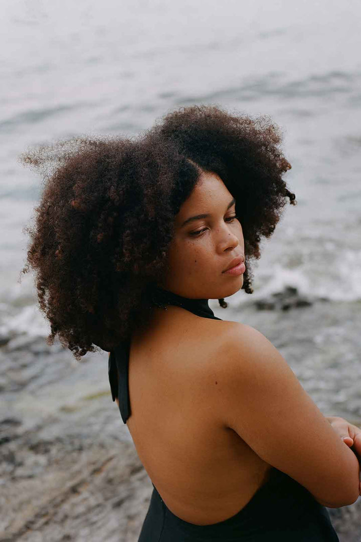The Sofia Halterneck Jumpsuit - Echo Market