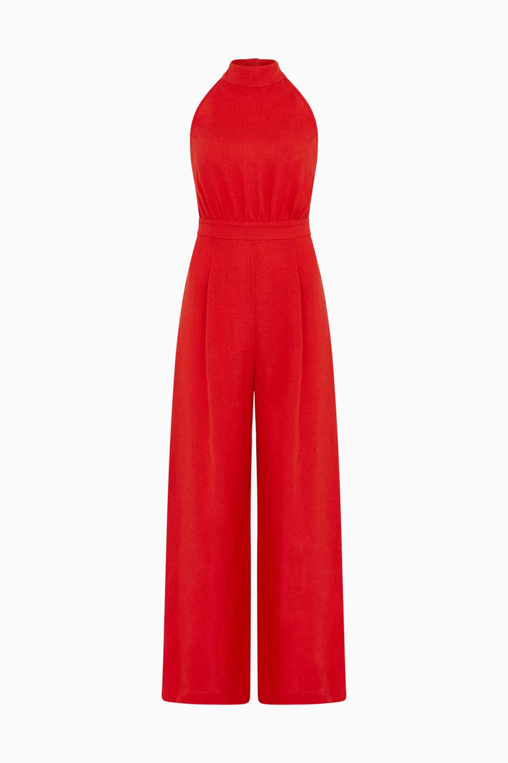 The Sofia Halterneck Jumpsuit - Echo Market