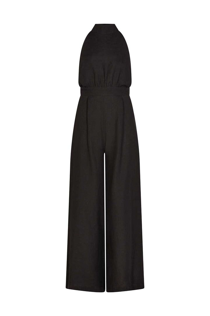 The Sofia Halterneck Jumpsuit - Echo Market