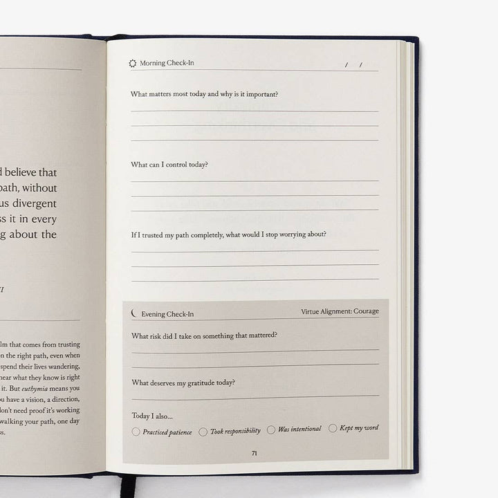 The Stoic Journal | 2-in-1 Philosophy Book &amp; Journal - Echo Market