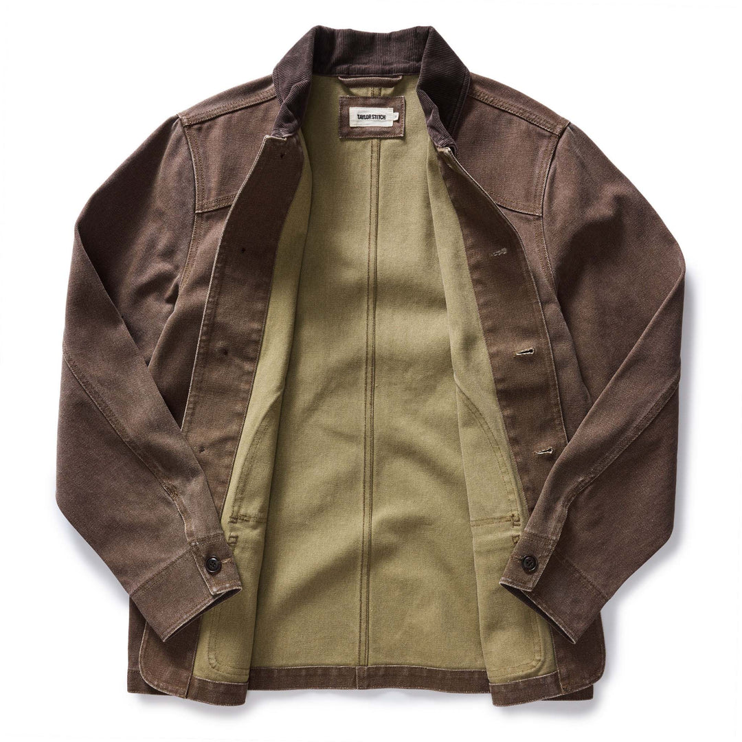 The Upland Jacket | Aged Penny Chipped Canvas - Echo Market