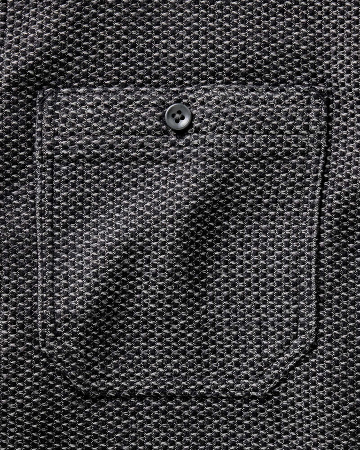 The Utility Shirt | Charcoal Sashiko - Echo Market