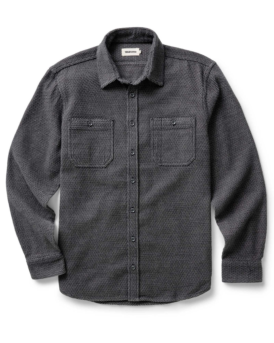 The Utility Shirt | Charcoal Sashiko - Echo Market