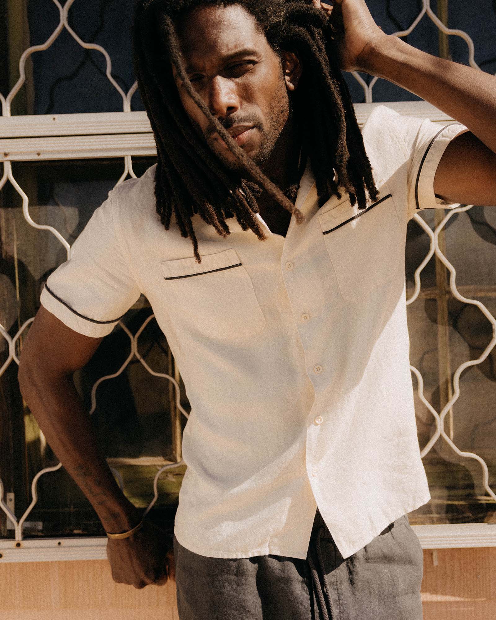 The Weber Shirt | Vintage White - Echo Market