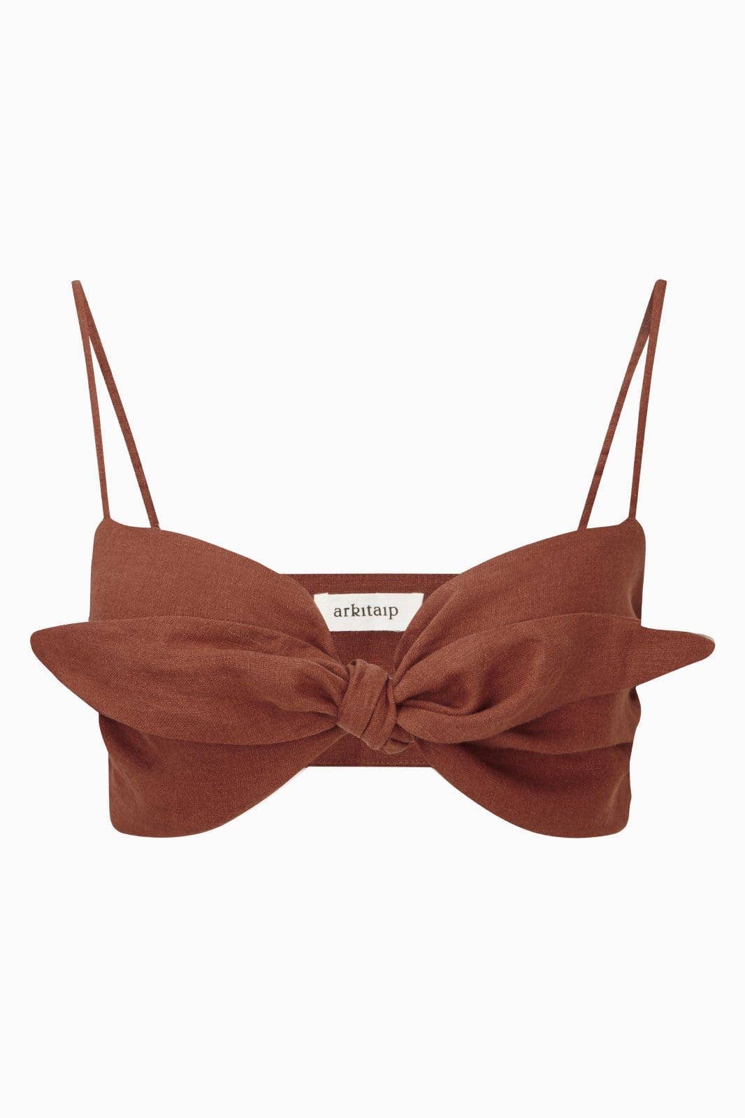 The Xavi Bandeau Top | Terracotta - Echo Market