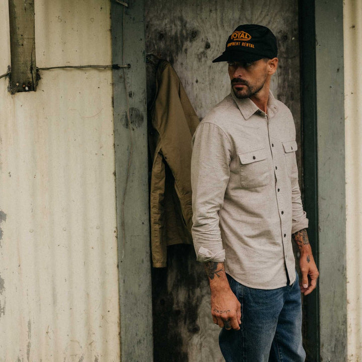 The Yosemite Shirt | Oat Donegal - Echo Market