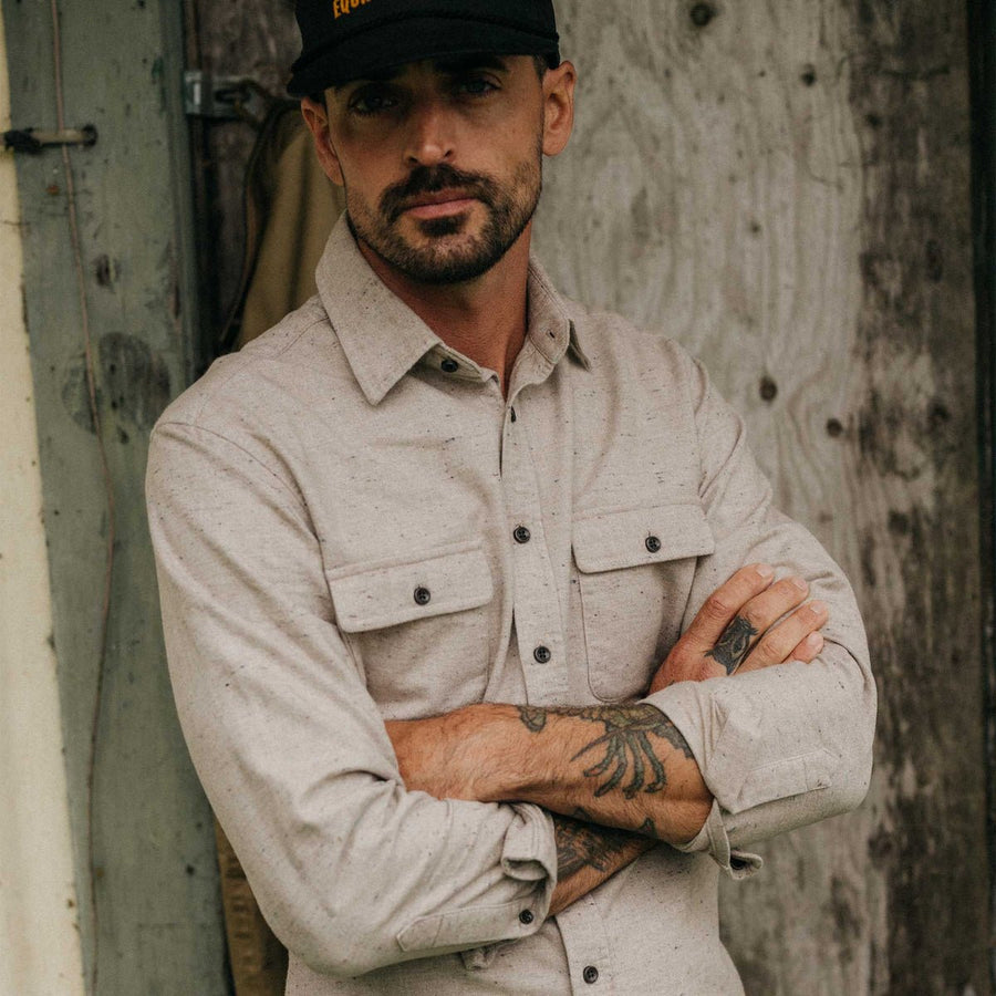 The Yosemite Shirt | Oat Donegal - Echo Market