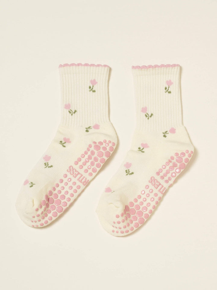 🌷 Tulip Petal Grip Sock | Pilates Socks - Echo Market
