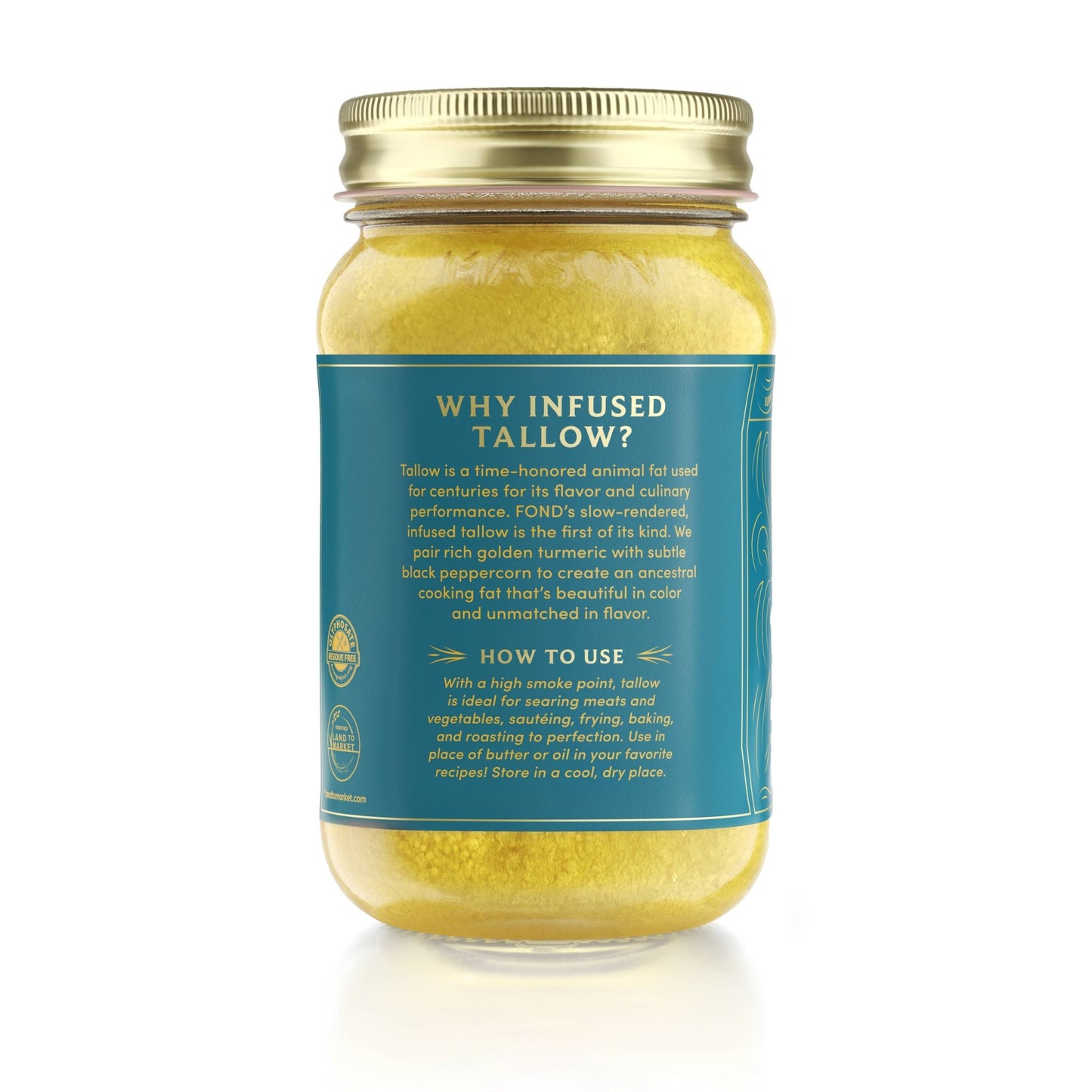 Turmeric & Black Pepper Regenerative Beef Tallow - Echo Market