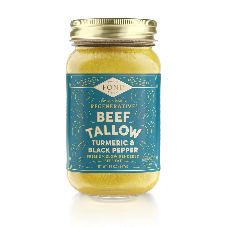 Turmeric & Black Pepper Regenerative Beef Tallow - Echo Market