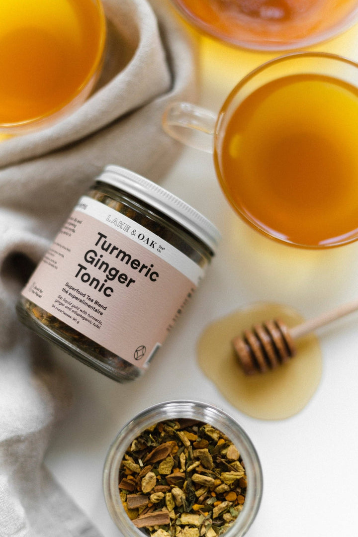 Turmeric Ginger Tonic | Superfood Tea - Echo Market