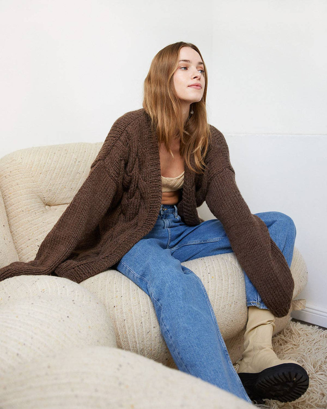 Twisted Erik | Earth Wool Cardigan - Echo Market