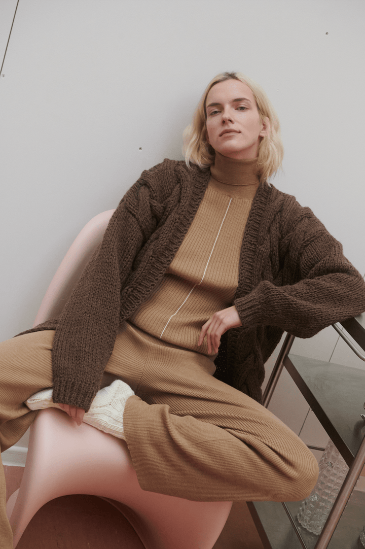 Twisted Erik | Earth Wool Cardigan - Echo Market