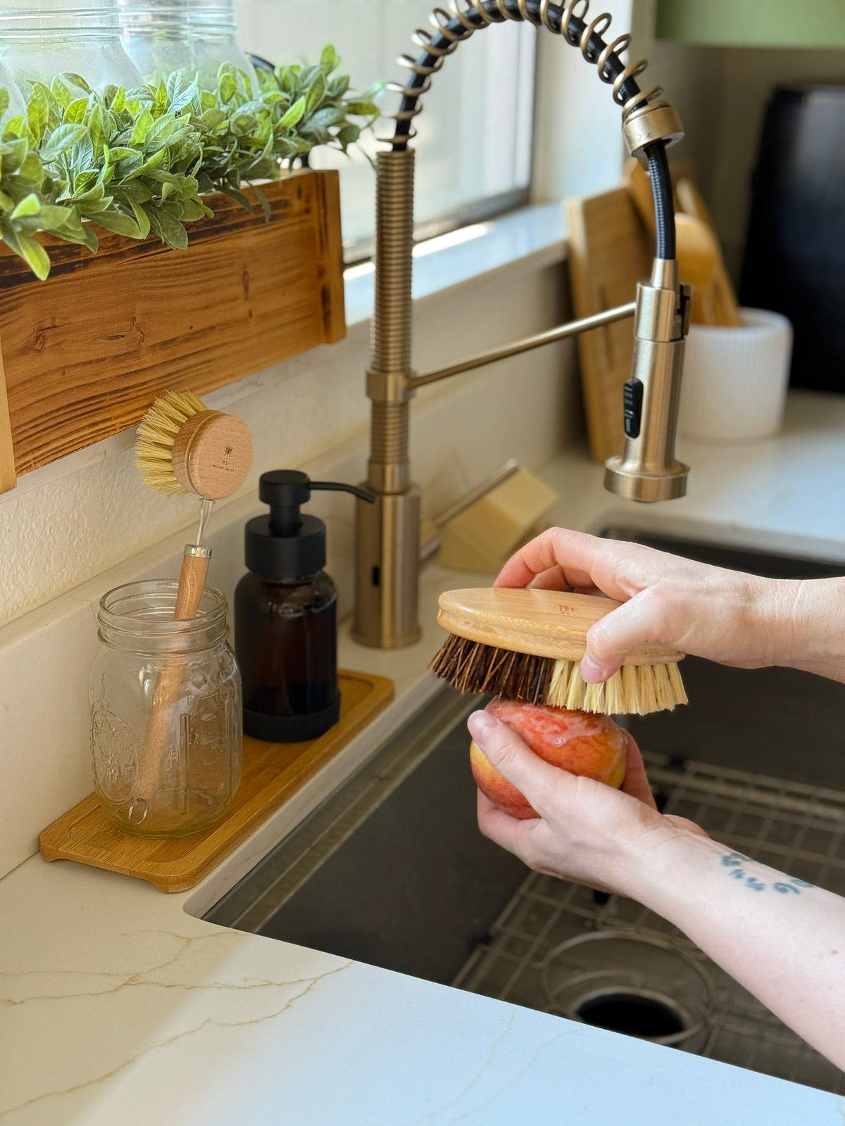Two-in-One Multipurpose Scrub Brush - Echo Market