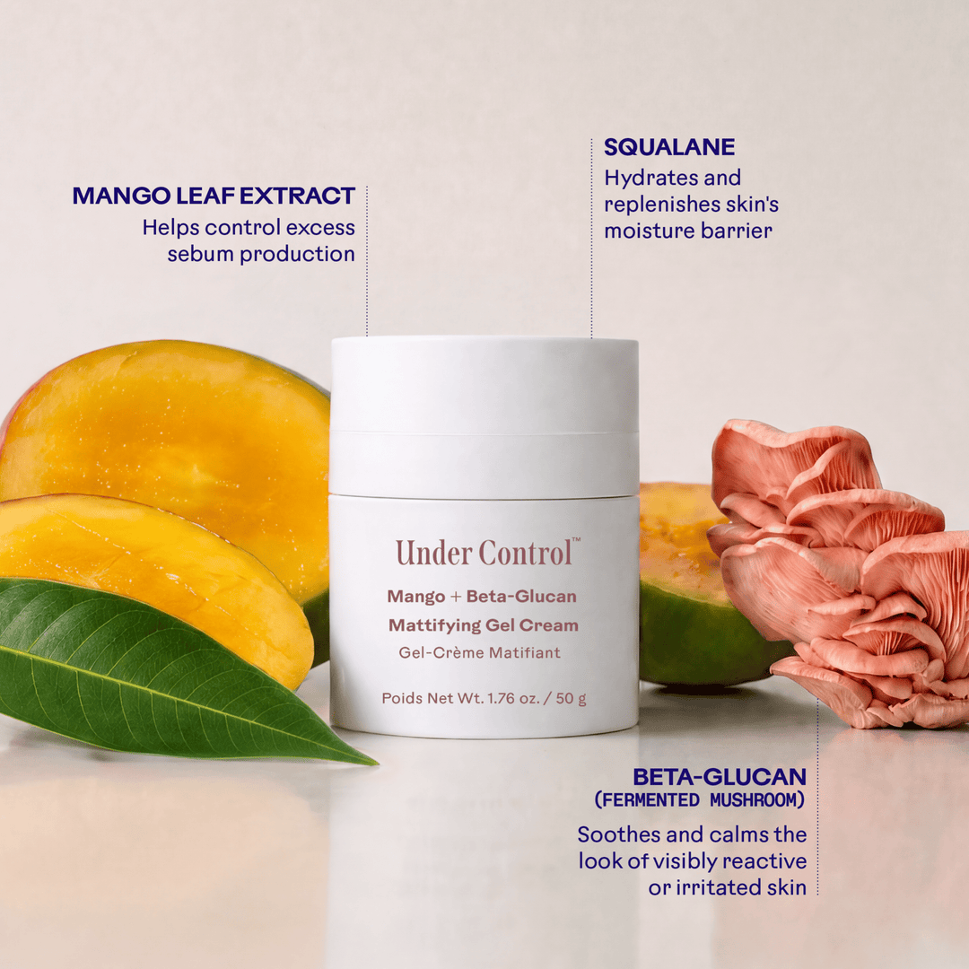 Under Control™ Mango + Beta-Glucan Mattifying Gel Cream - Echo Market