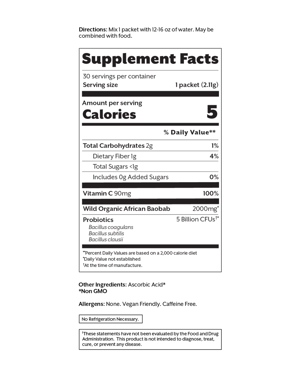Unflavored Debloat | Prebiotic + Probiotic - Echo Market