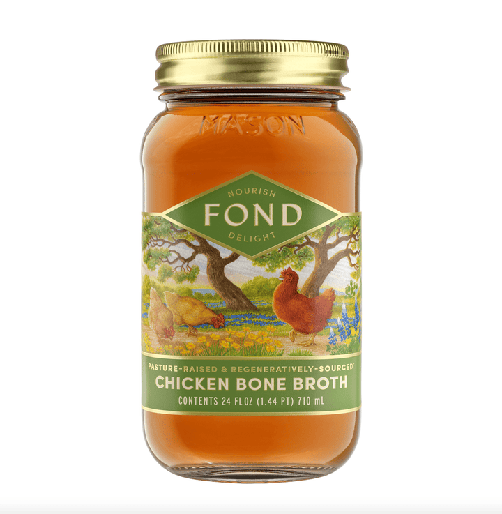 Unflavored Pasture - Raised Regenerative Chicken Bone Broth - Echo Market