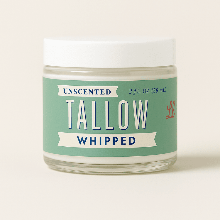 Unscented Whipped Tallow | All Natural Grass Fed Beef Tallow Moisturizer - Echo Market