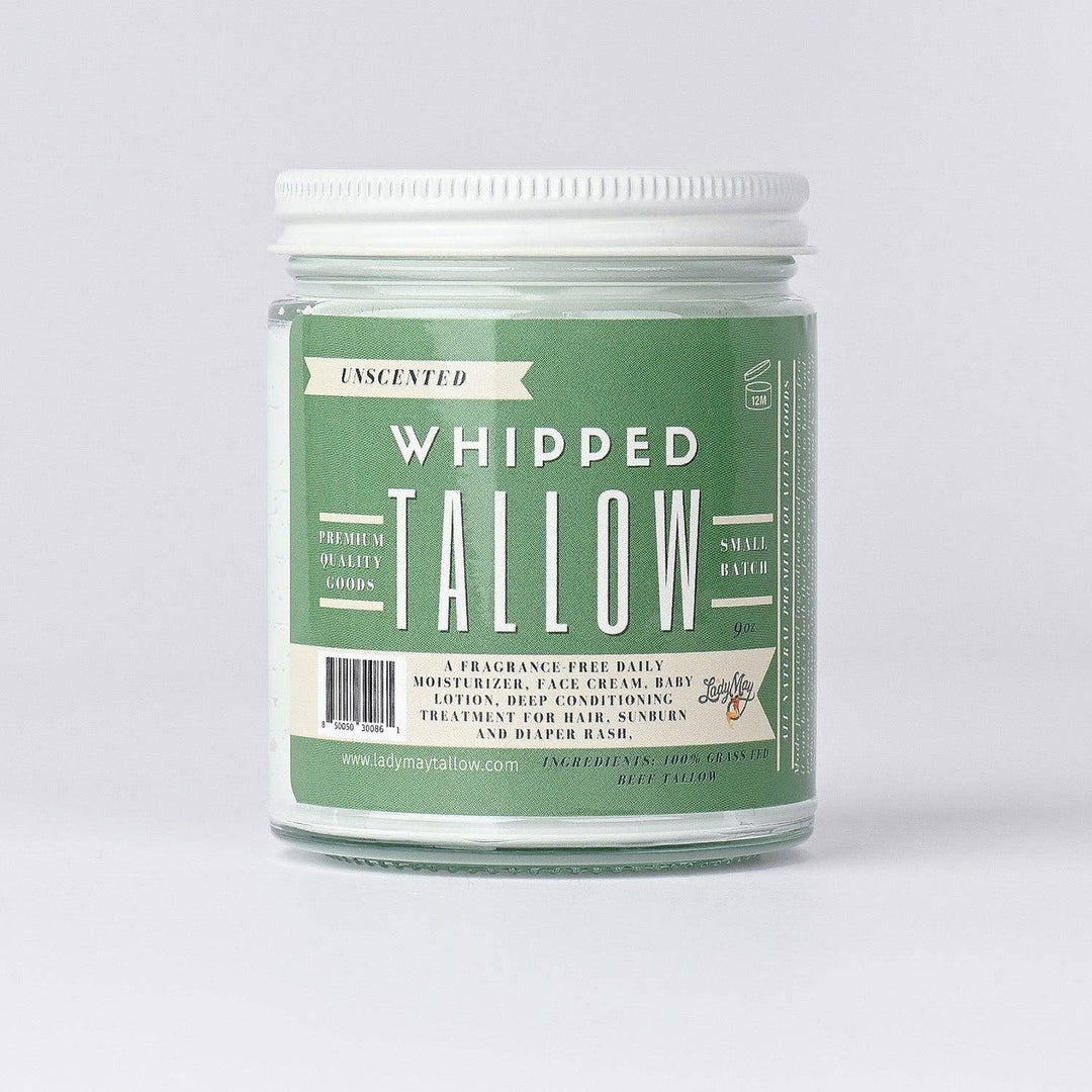 Unscented Whipped Tallow | All Natural Grass Fed Beef Tallow Moisturizer - Echo Market