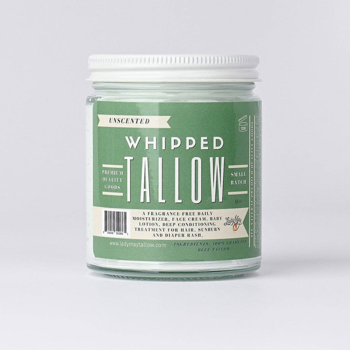 Unscented Whipped Tallow | All Natural Grass Fed Beef Tallow Moisturizer - Echo Market