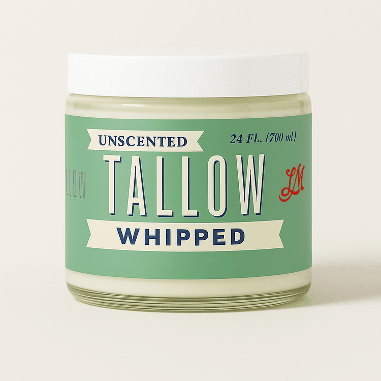 Unscented Whipped Tallow | All Natural Grass Fed Beef Tallow Moisturizer - Echo Market