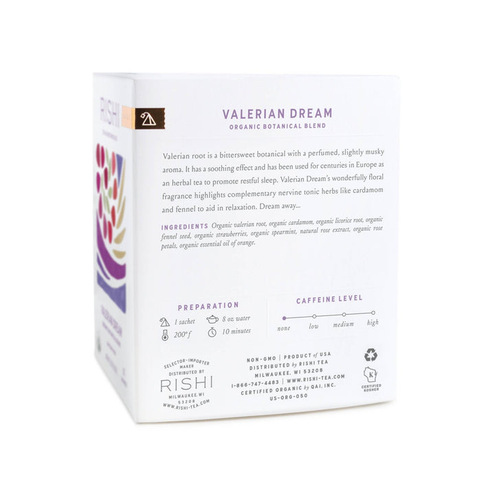 Valerian Dream Organic Herbal Tea Sachets - Echo Market