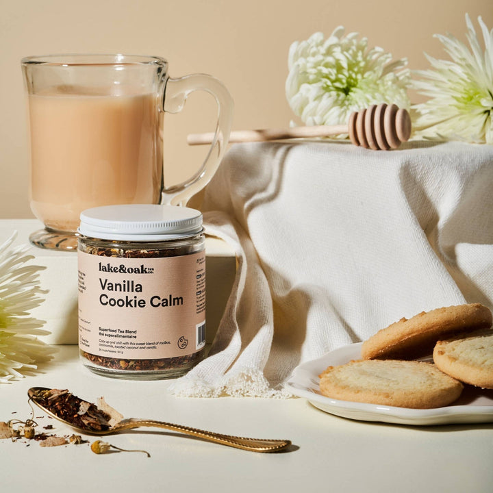Vanilla Cookie Calm | Superfood Tea Blend - Echo Market