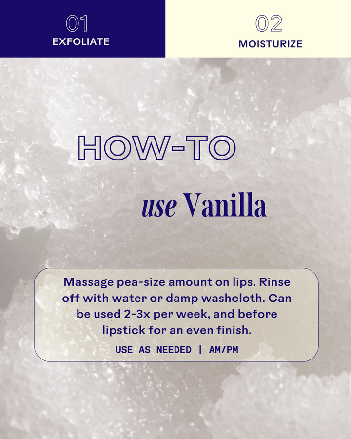 Vanilla Lip Exfoliator - Echo Market